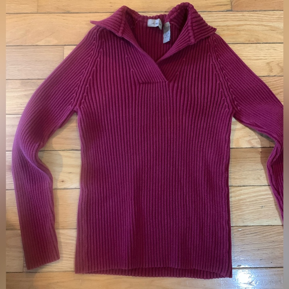 I.E Relaxed Red Vintage Sweater